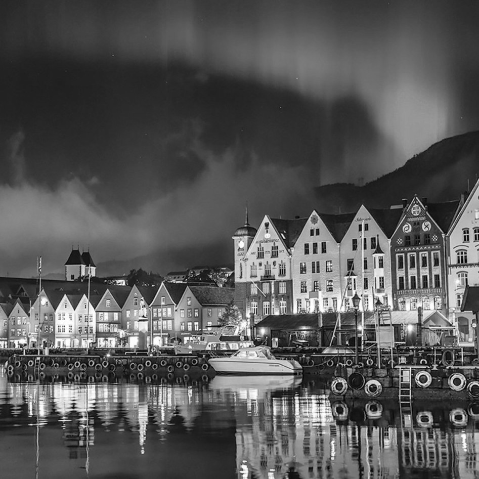 Bergen cityscape